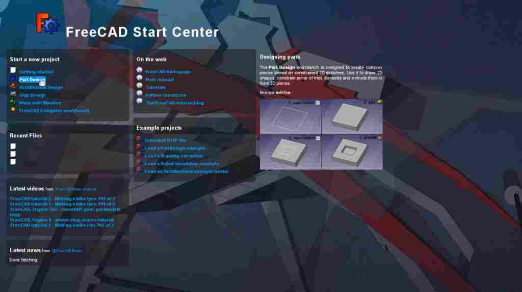 FreeCAD Center